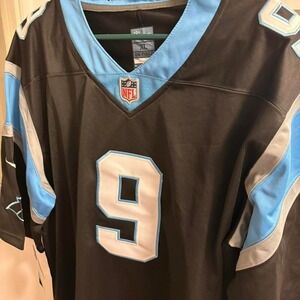 Nike Carolina Panthers Bryce Young 9 NFL Jersey Mens XL Black On Field Alternate